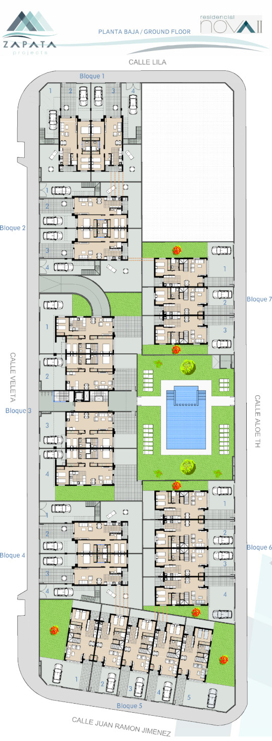 Plano residencial Nova II