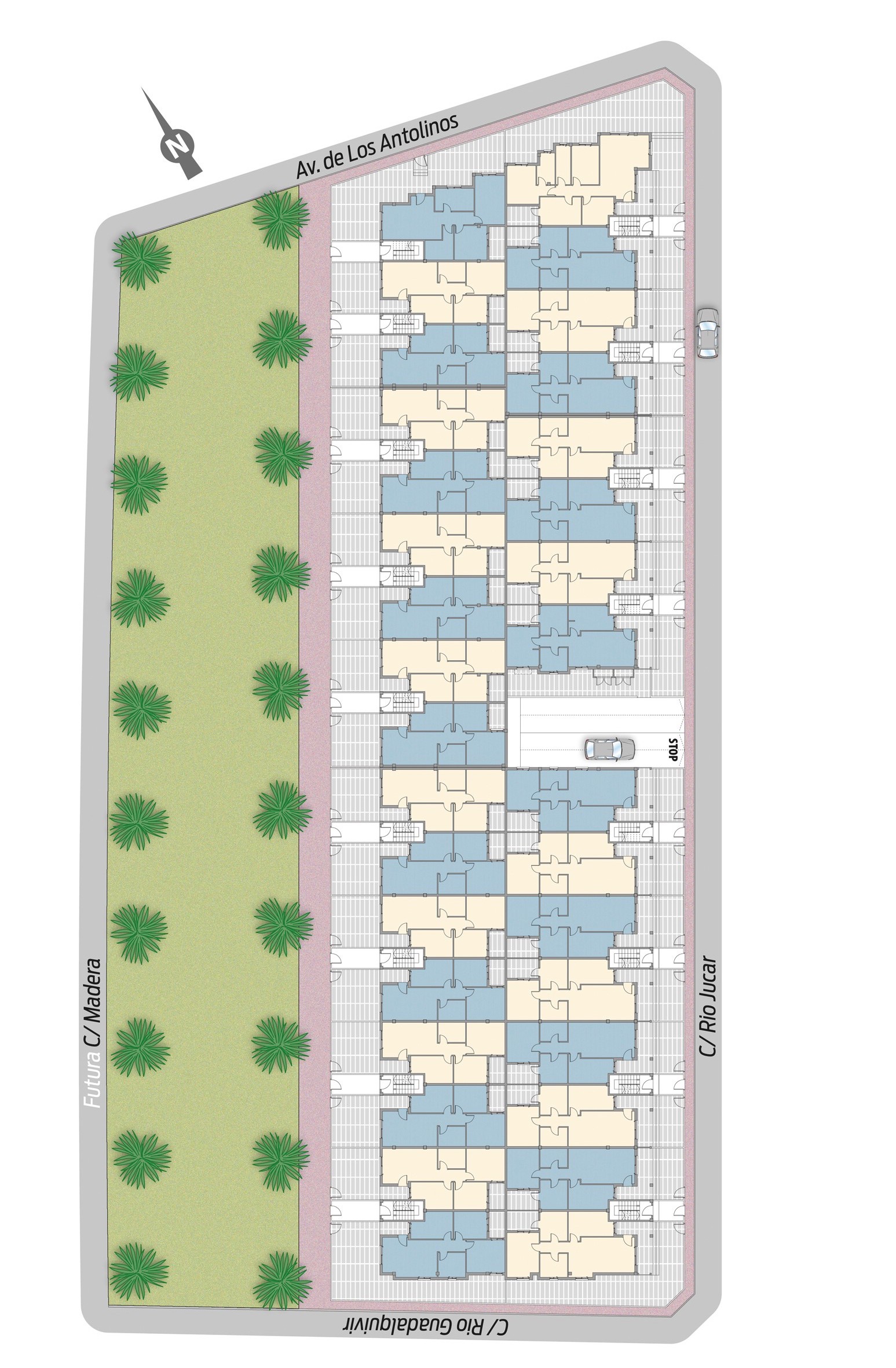 Viviendas Residencial Nuevo Pueblo Salado en San Pedro del Pinatar